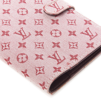 Louis Vuitton Mini Lin Small Ring Agenda Cover Cherry 5 of 9