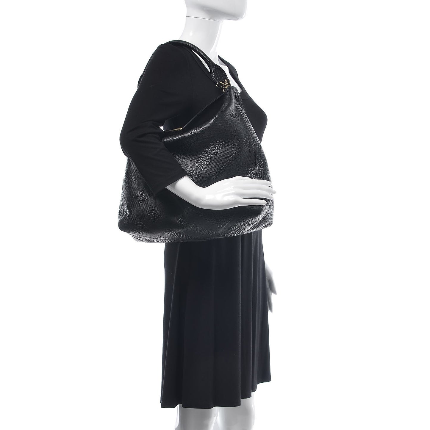 Heritage Grain Medium Lindburn Hobo Black