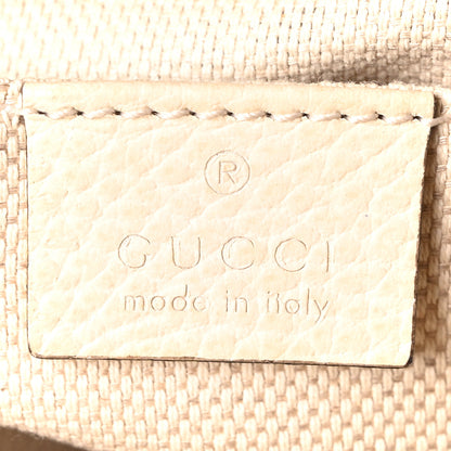 Gucci Dollar Calfskin Small Soho Disco Bag Hibiscus Red Mystic White Blue 6 of 10
