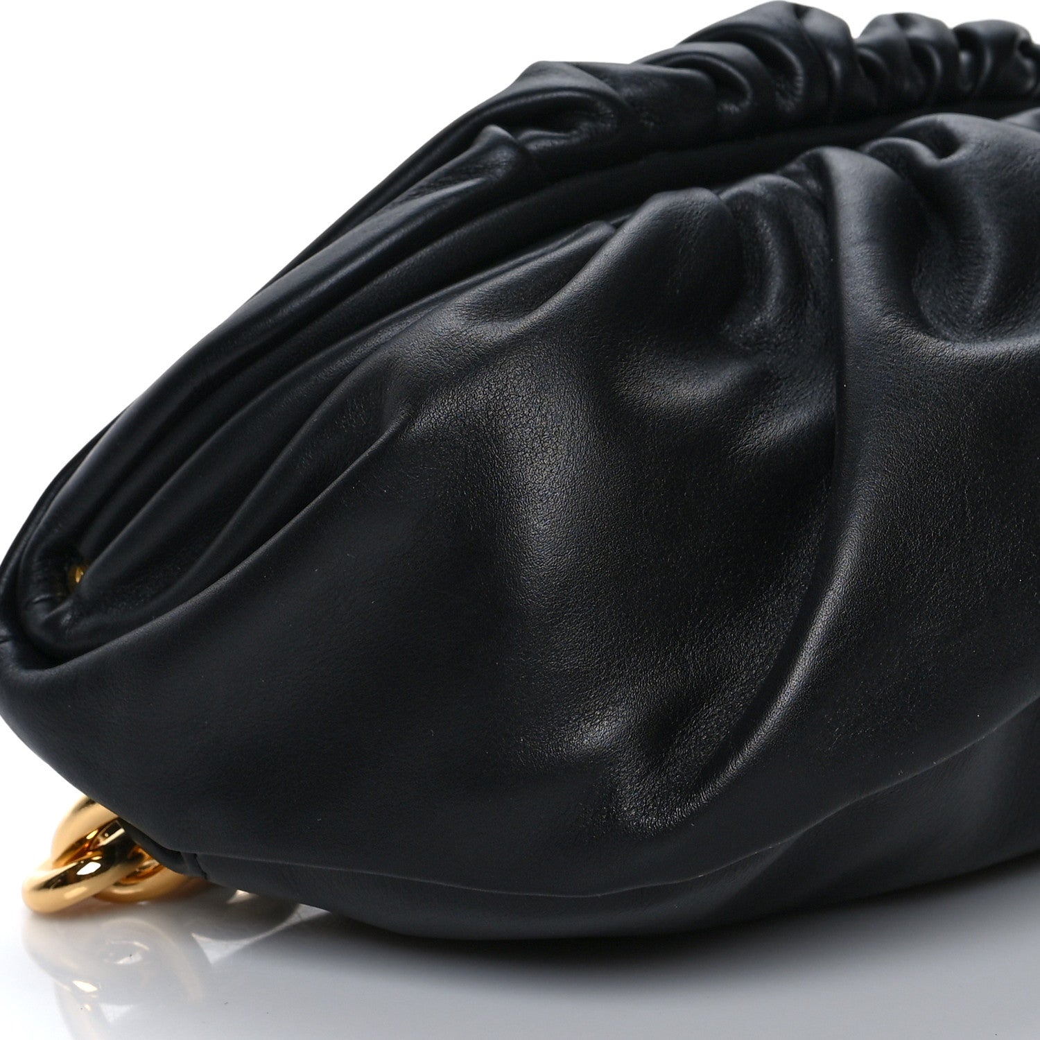 Bottega Veneta Nappa The Belt Chain Pouch Black 9 of 10