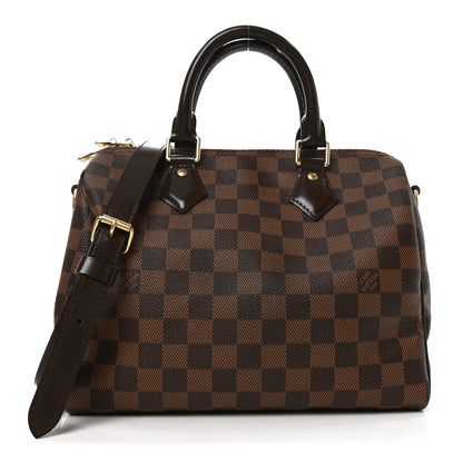 Louis Vuitton Damier Ebene Speedy Bandouliere 25 1 of 10