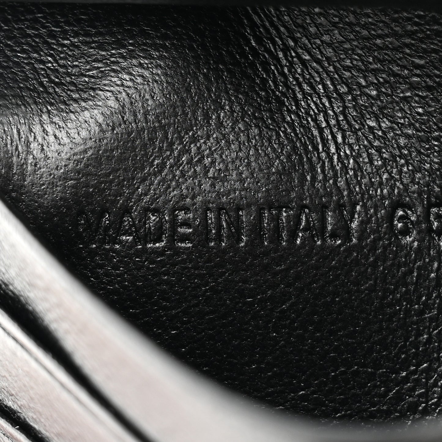 Grained Calfskin Essential Coin Case Card Holder Black