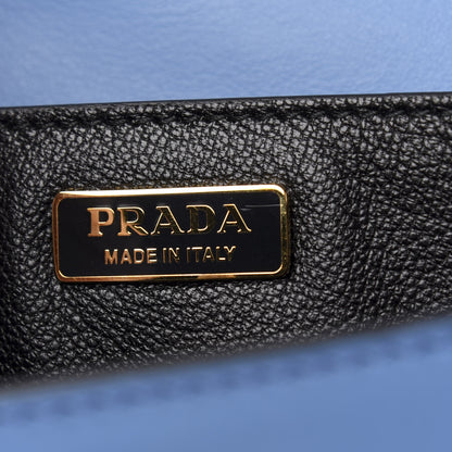 Prada City Calf Saffiano Cahier Bag Astrale Black 8 of 9