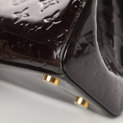Louis Vuitton Vernis Brea MM Amarante 10 of 17