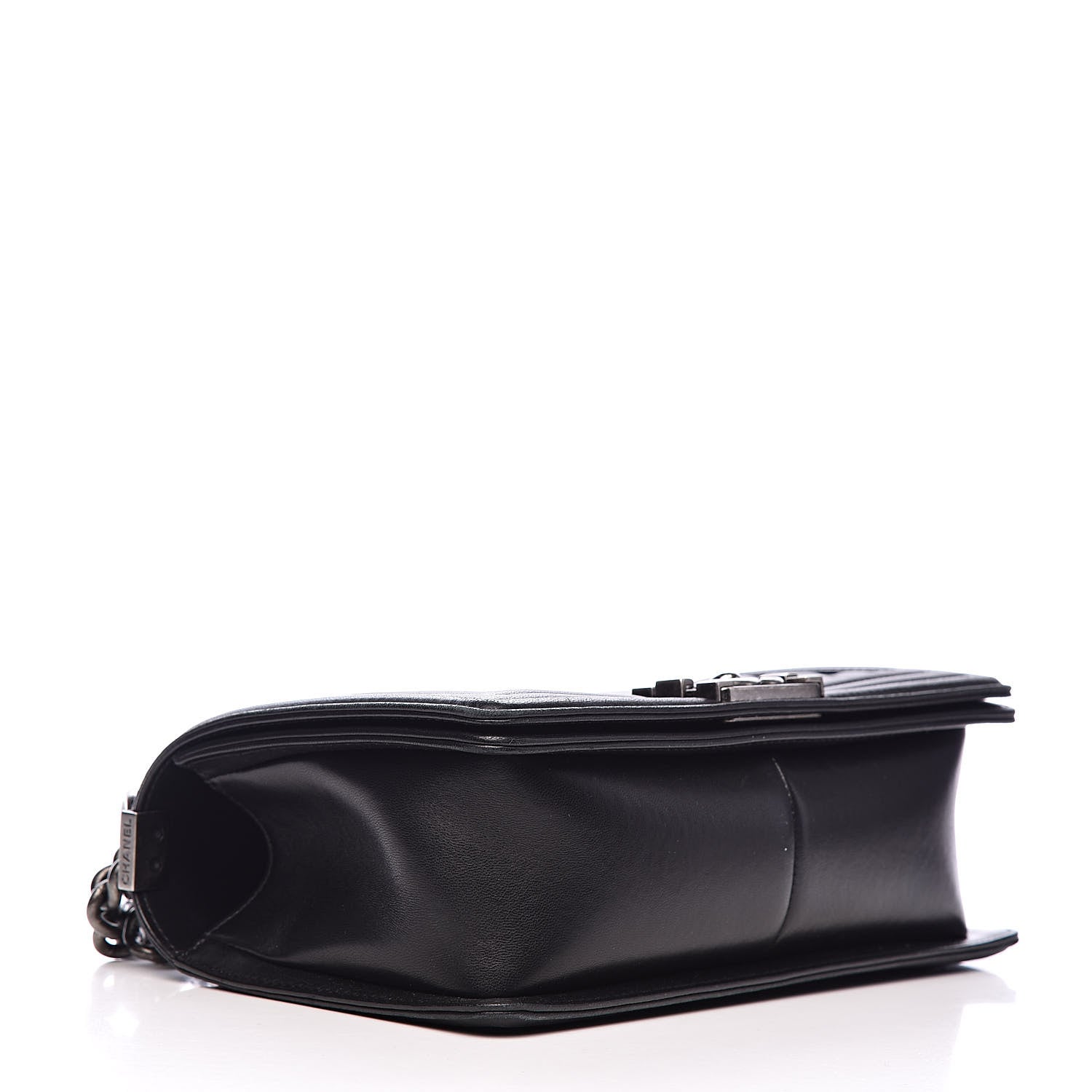 Chanel Lambskin Quilted Medium Boy Flap Black 4 of 11