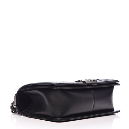 Chanel Lambskin Quilted Medium Boy Flap Black 4 of 11
