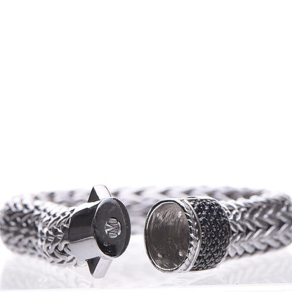 John Hardy Sterling Silver Black Sapphire Classic Chain Bracelet M 6 of 6