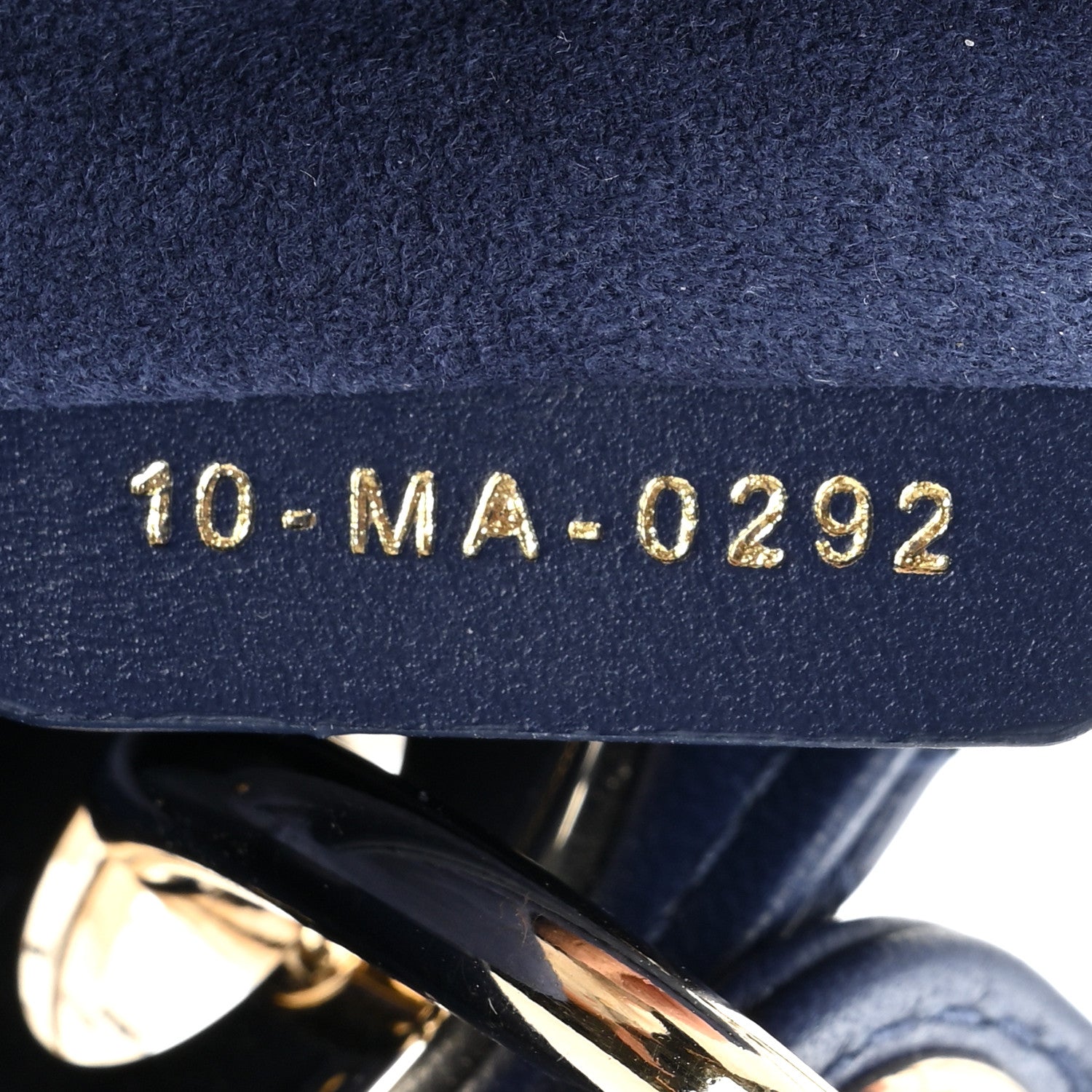 Christian Dior Lambskin Cannage Small My ABCDior Lady Dior Royal Blue 7 of 9