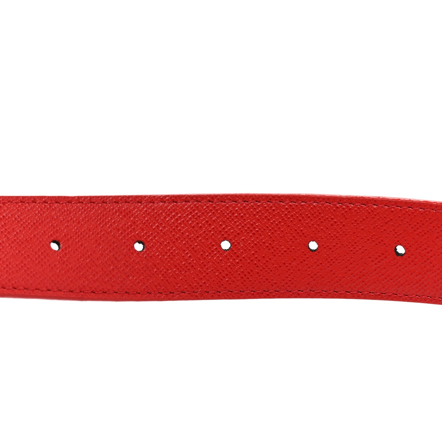 Monogram Calfskin 30mm LV Initiales Reversible Belt 75 30 Coquelicot