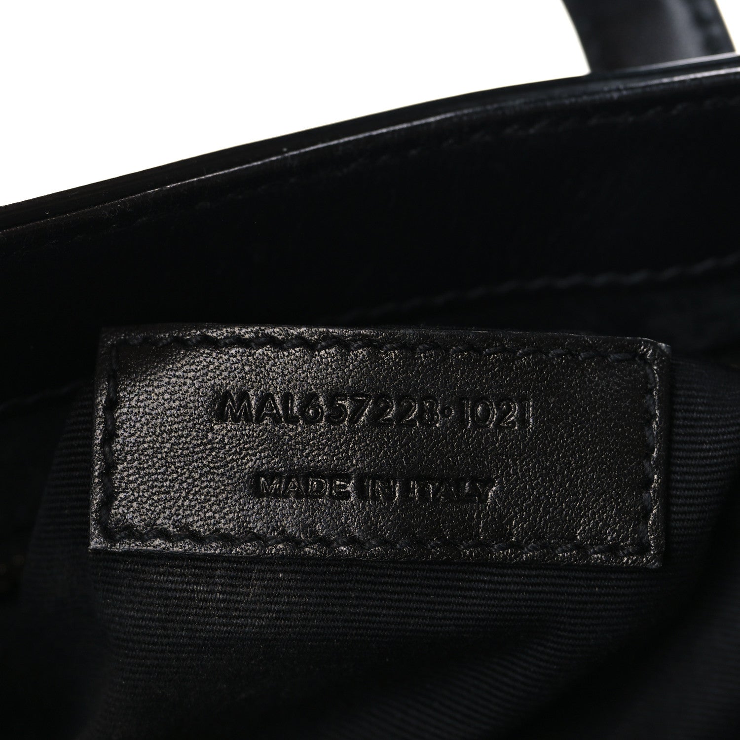 Saint Laurent Smooth Calfskin Le 5 A 7 Hobo Black 7 of 9