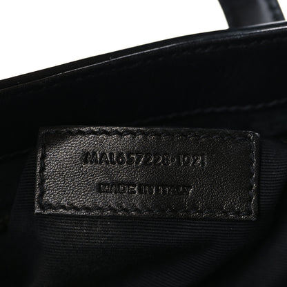 Saint Laurent Smooth Calfskin Le 5 A 7 Hobo Black 7 of 9