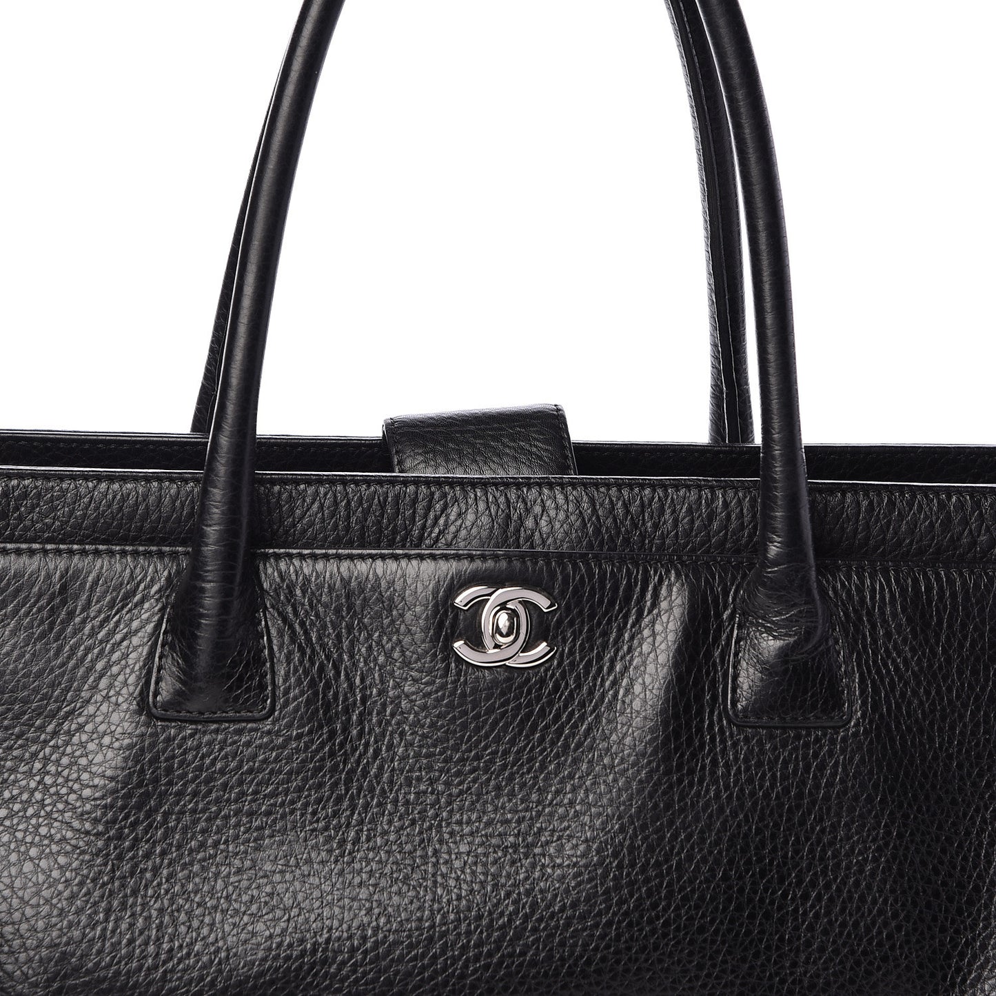Deerskin Cerf Executive Shopper Tote Black