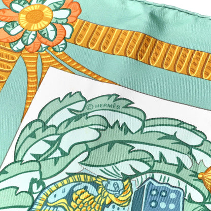 Hermes Silk Armets Panache Scarf 90 8 of 9