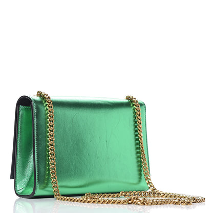 Saint Laurent Nappa Silk Small Classic Monogram Kate Satchel Jasmine Green 3 of 18
