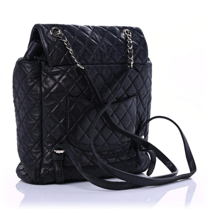 Chanel Lambskin Quilted Large Urban Spirit Backpack Black 3 of 21