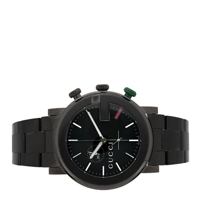 Gucci PVD Stainless Steel 44mm 101M G-Chrono Quartz Watch Black 2 of 4