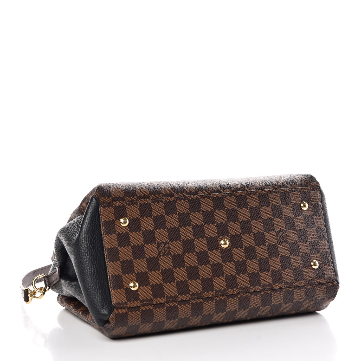 Louis Vuitton Cuir Taurillon Damier Ebene Normandy Black 5 of 8