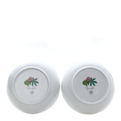 Hermes Porcelain Passifolia Cereal Bowl Set of 2 5 of 10