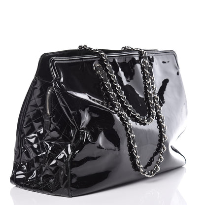 Chanel Vinyl XL Lipstick Tote Black 3 of 26