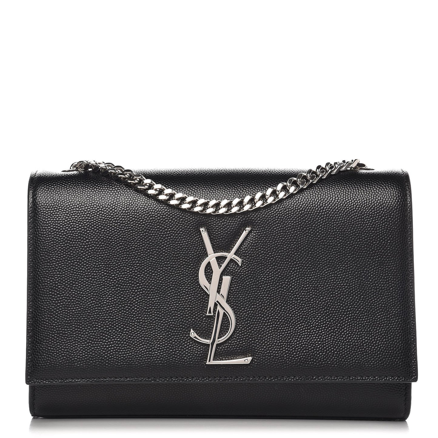 Grain De Poudre Small Monogram Kate Satchel Black