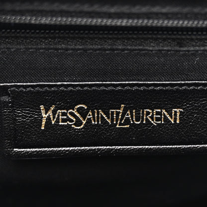 Saint Laurent Textured Calfskin Small Classic Y Cabas Black 6 of 14