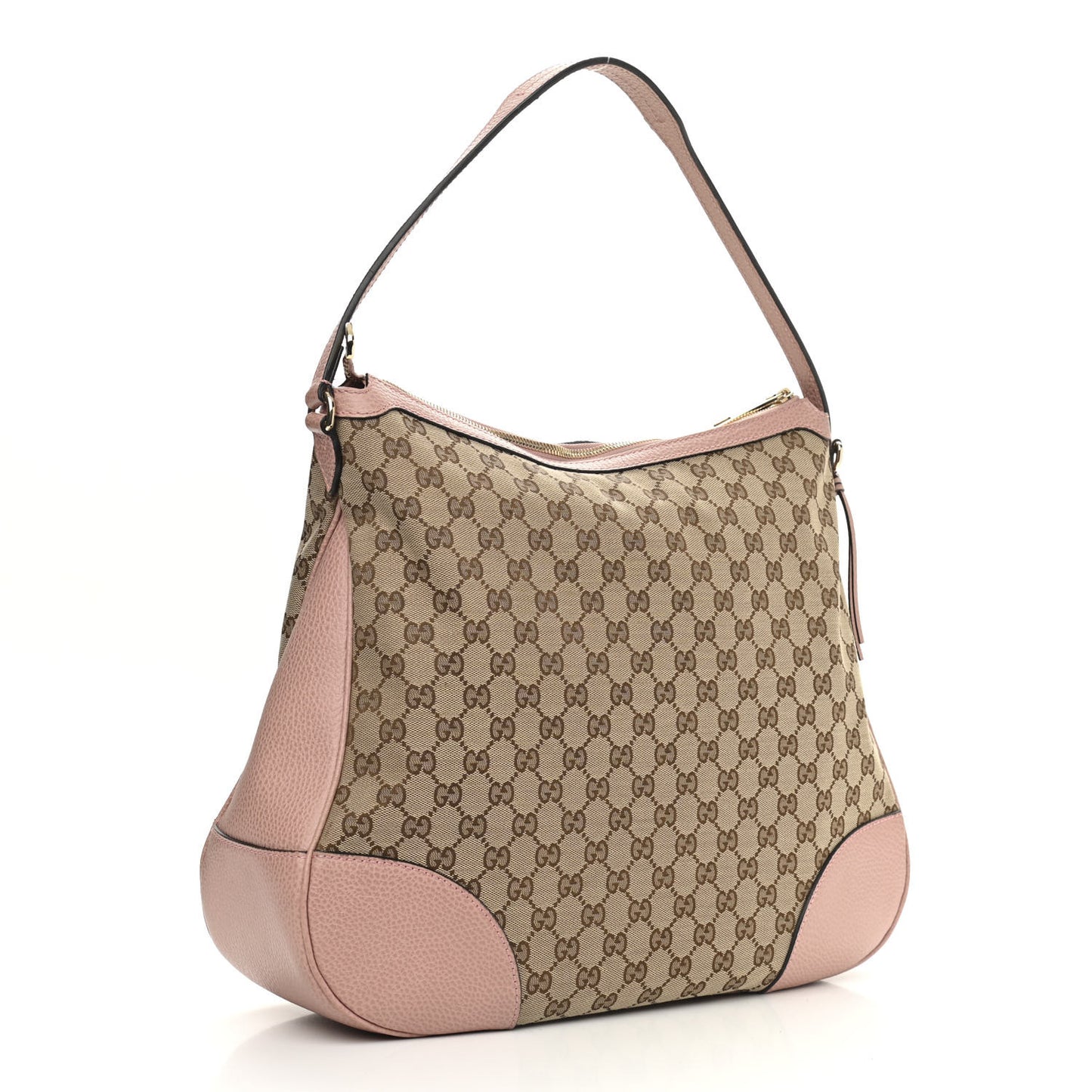 GG Monogram Large Margaux Hobo Beige Soft Pink