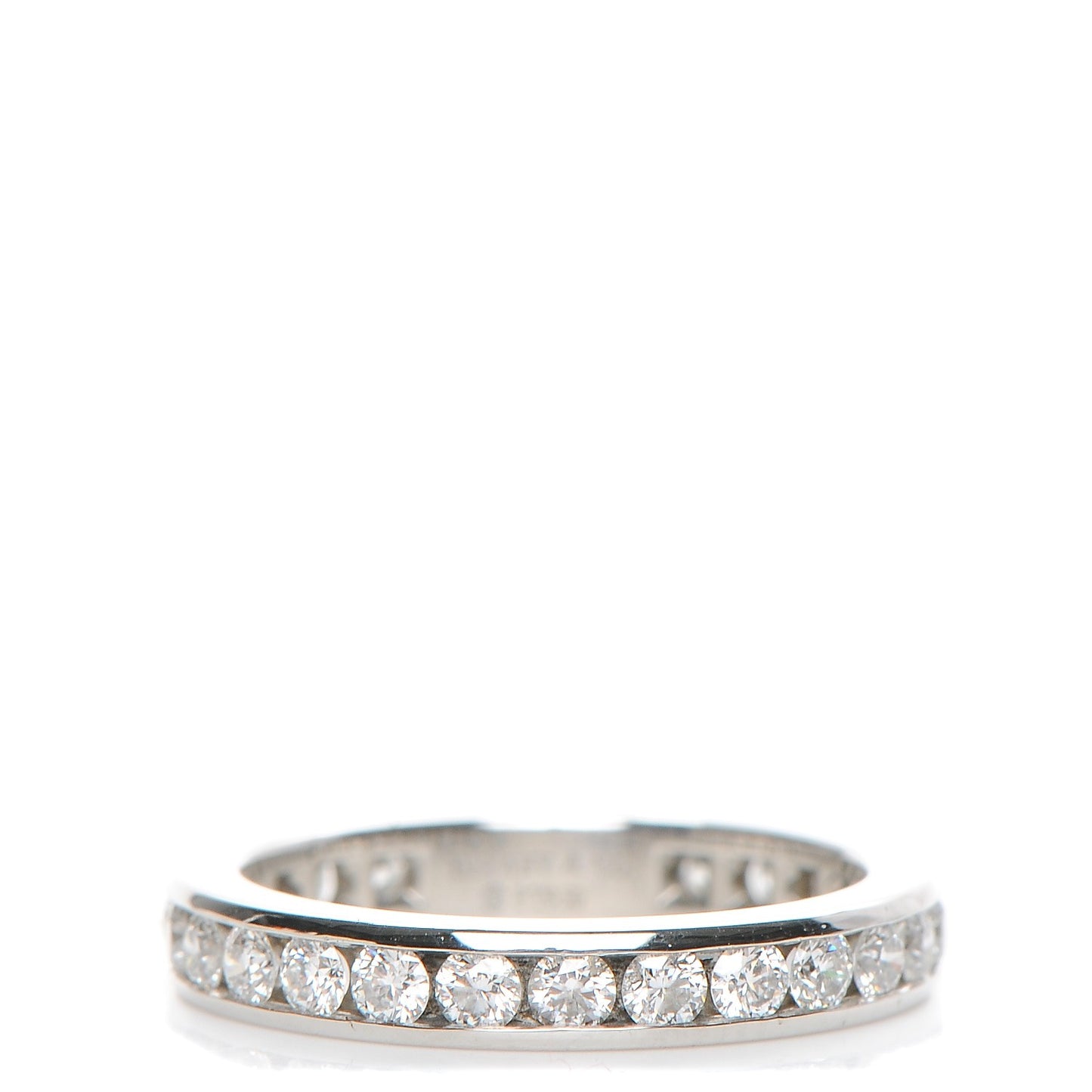 Platinum Diamond 3mm Wedding Band Ring 5