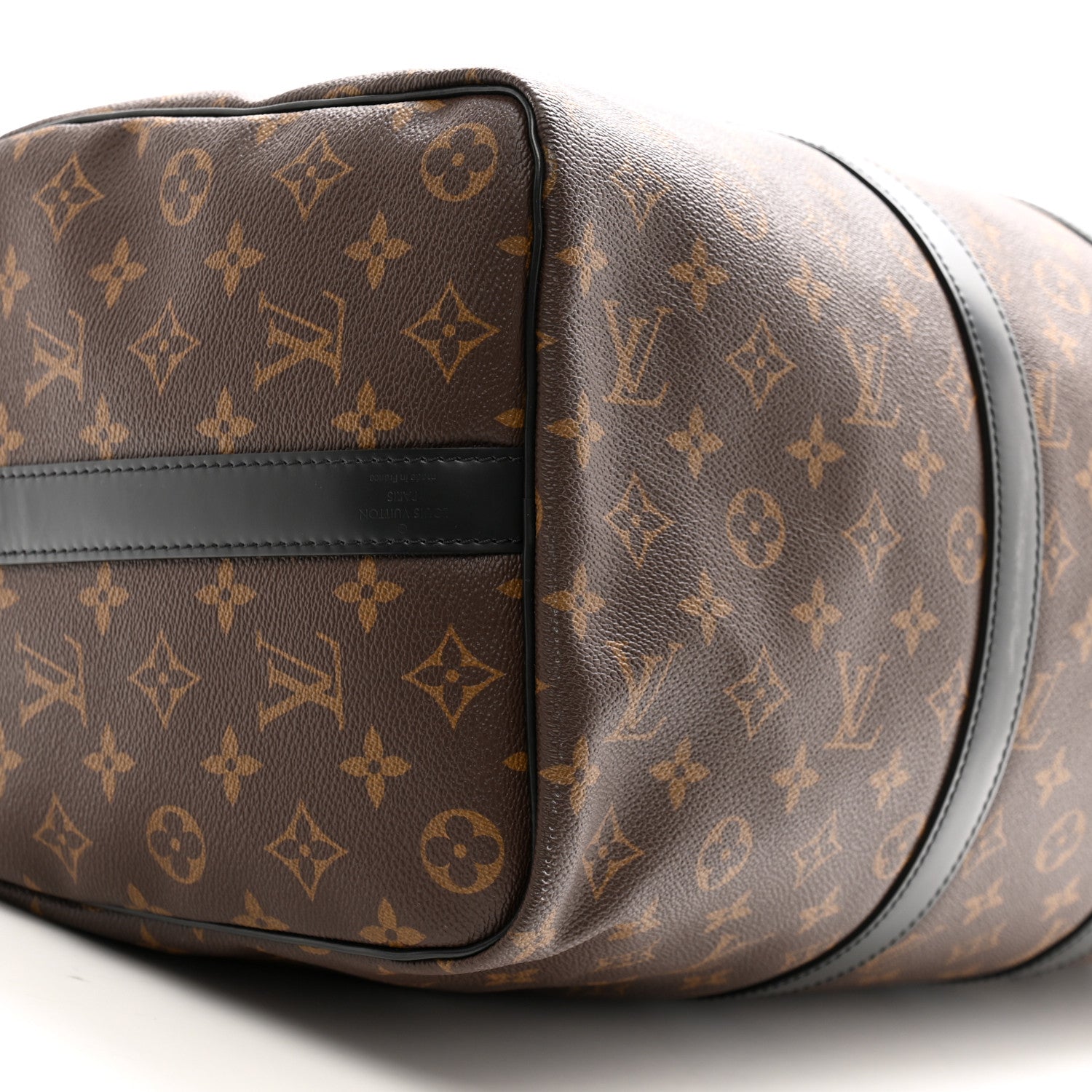 Louis Vuitton Monogram Macassar Keepall Bandouliere 45 8 of 13