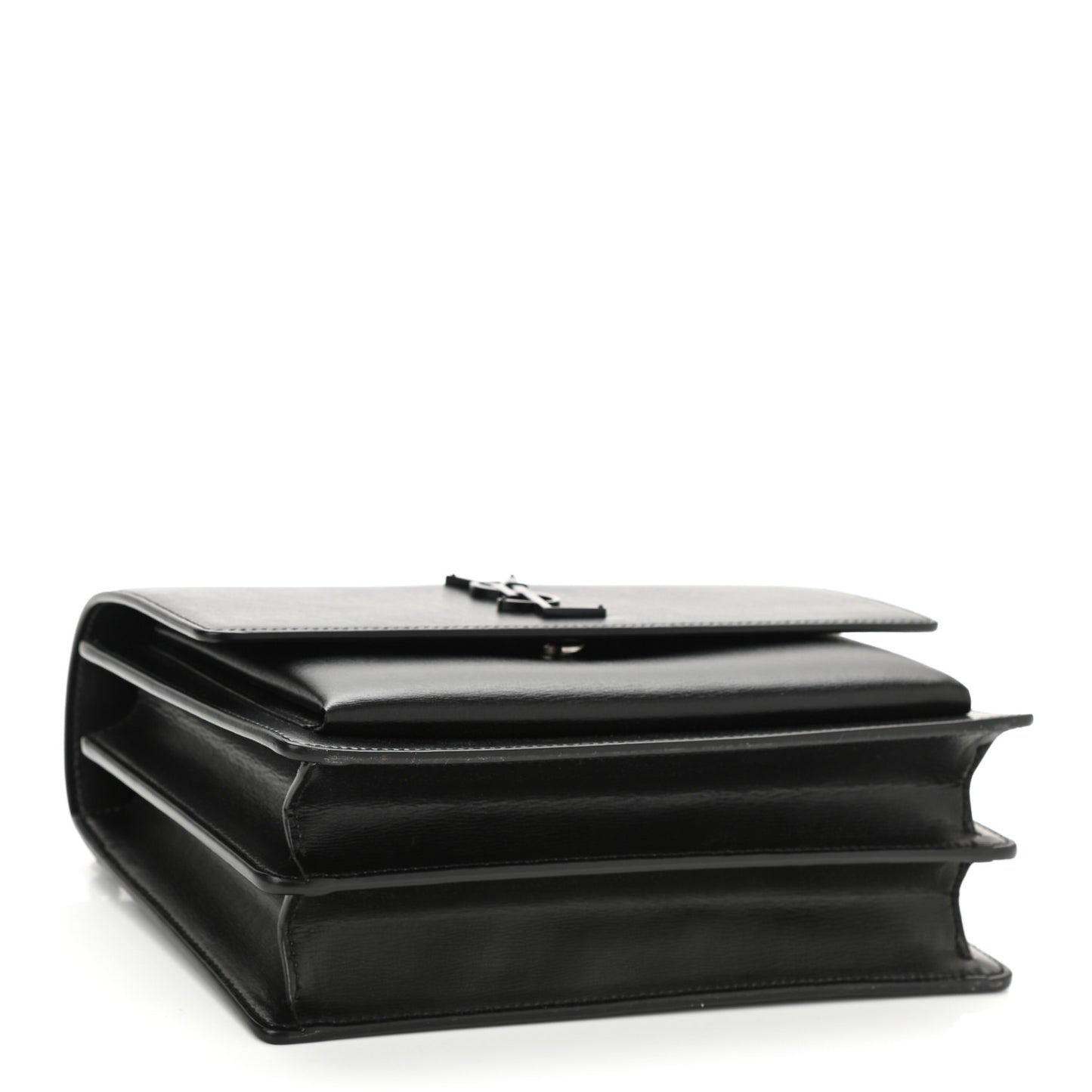 Calfskin Medium Monogram Monochrome Sunset Black