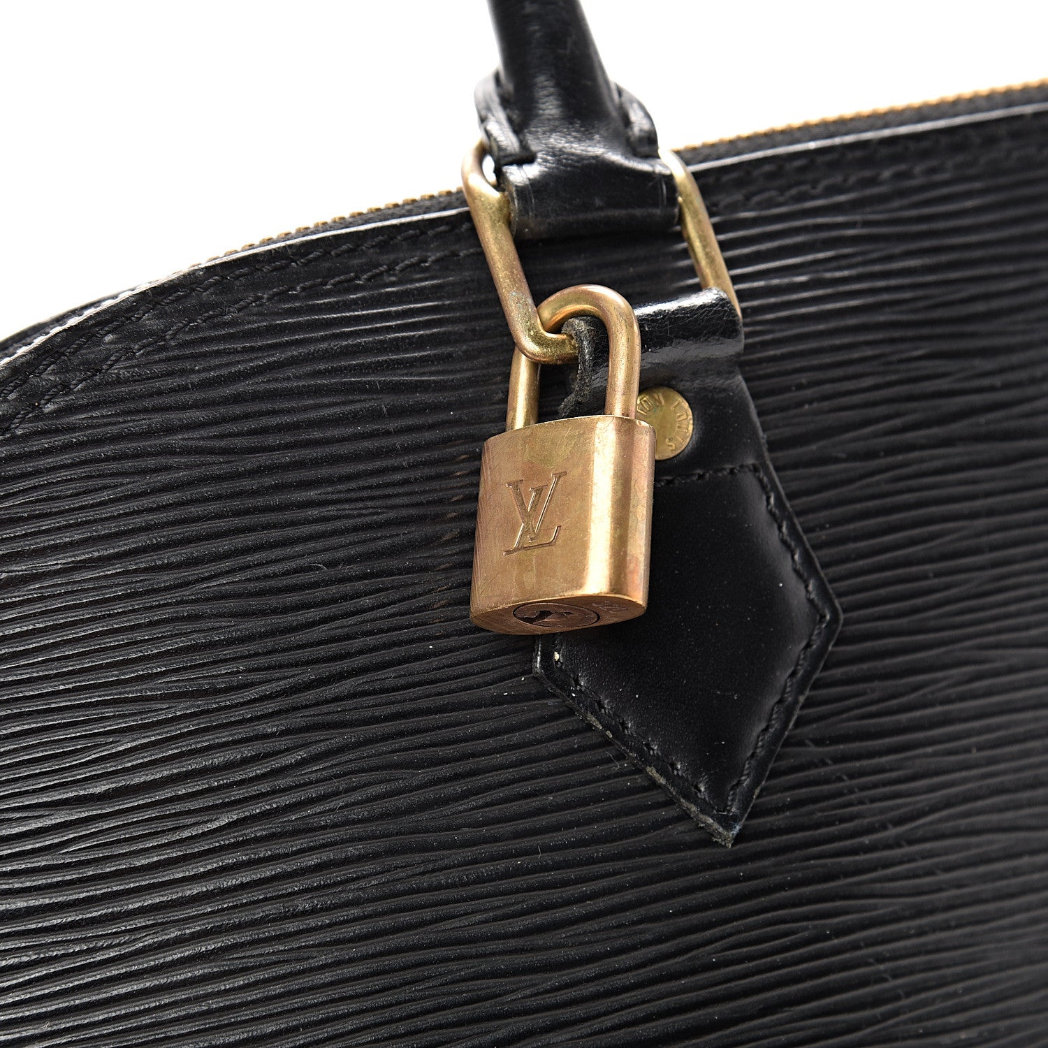 Louis Vuitton Epi Alma PM Black 26 of 27