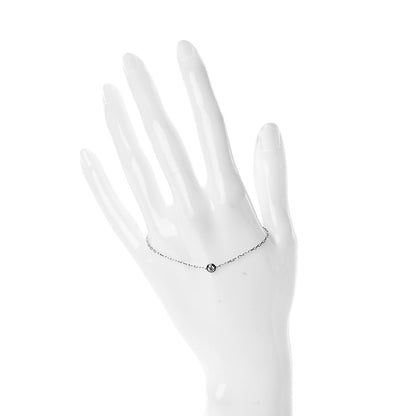 Cartier 18K White Gold Diamond SM D'Amour Bracelet 2 of 5