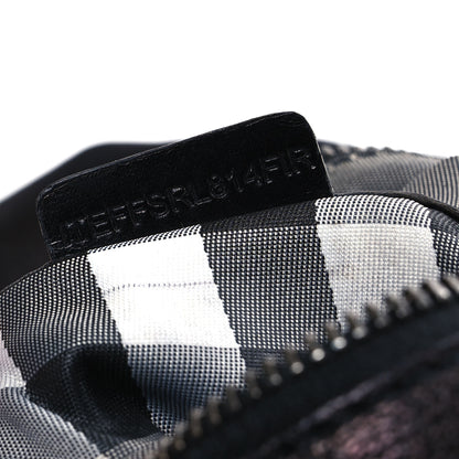 Burberry Calfskin Warrior Hobo Black 8 of 14