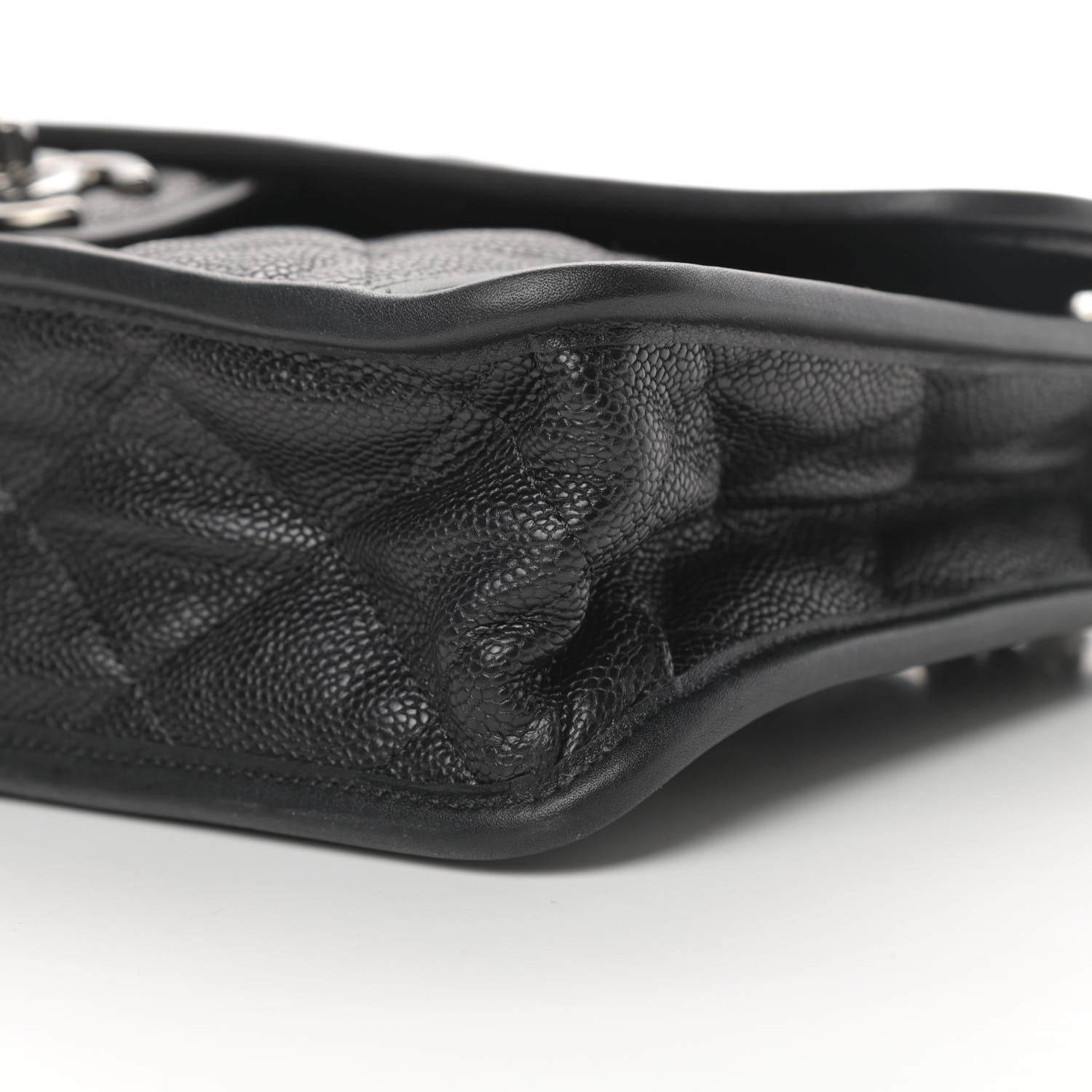 Chanel Caviar Quilted Large French Riviera Flap Black 10 of 11