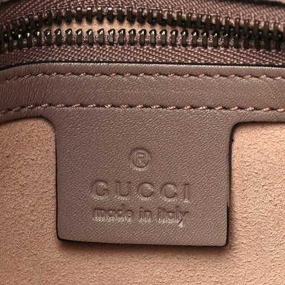 Gucci Calfskin Matelasse Small GG Marmont Shoulder Bag Porcelain Rose 6 of 9