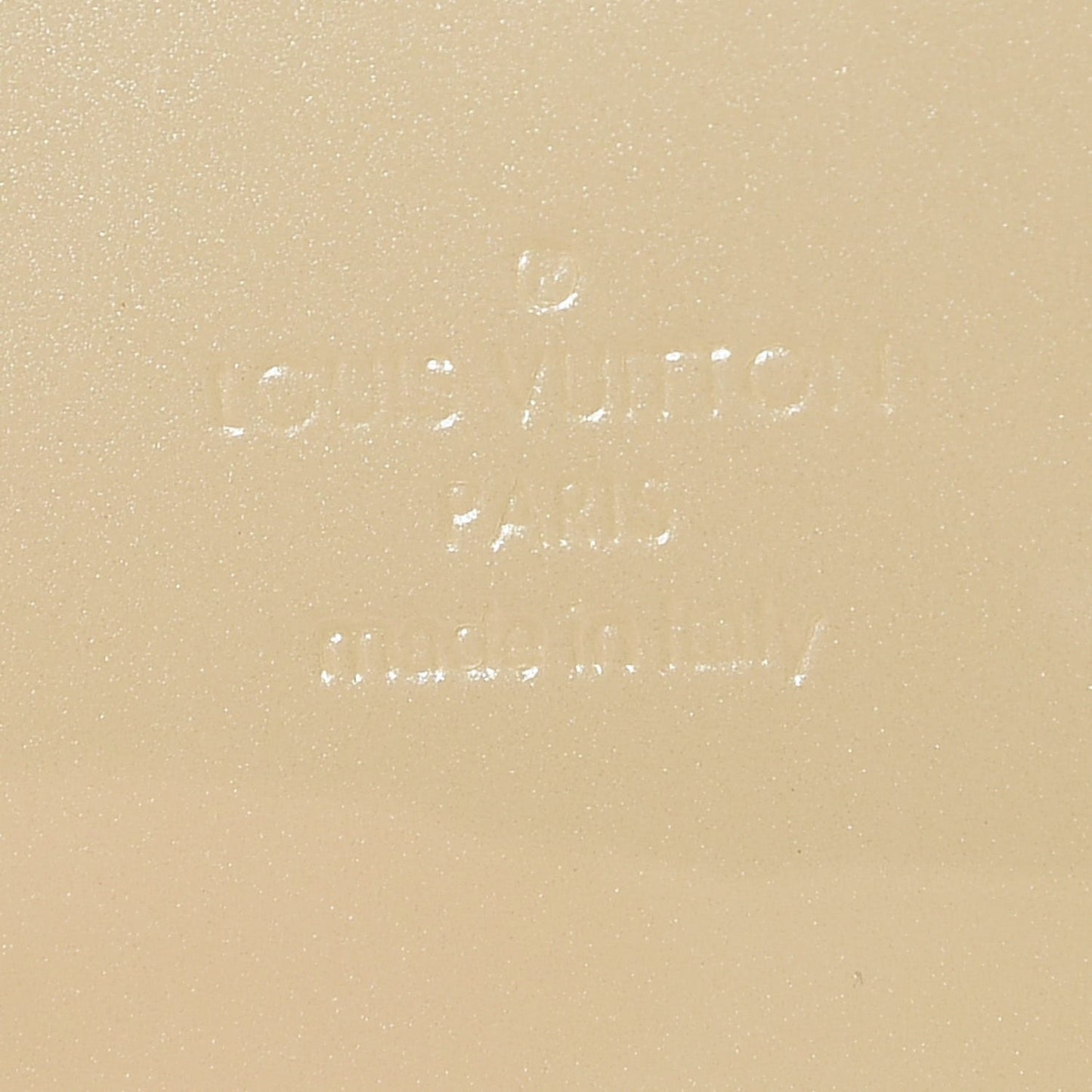 Patent Sobe Clutch Blanc Corail