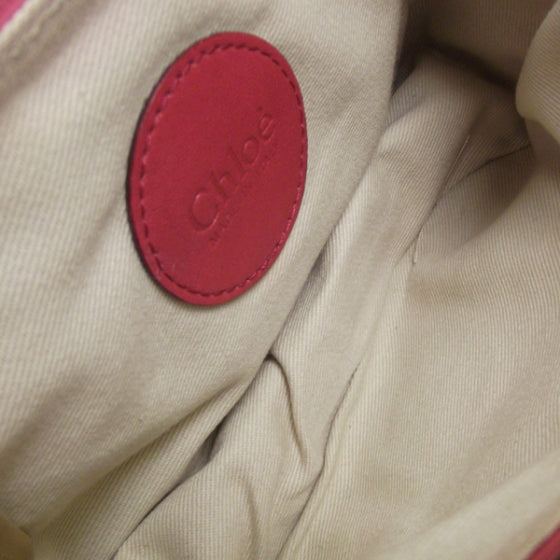 Leather Small Crossbody Bag Magenta