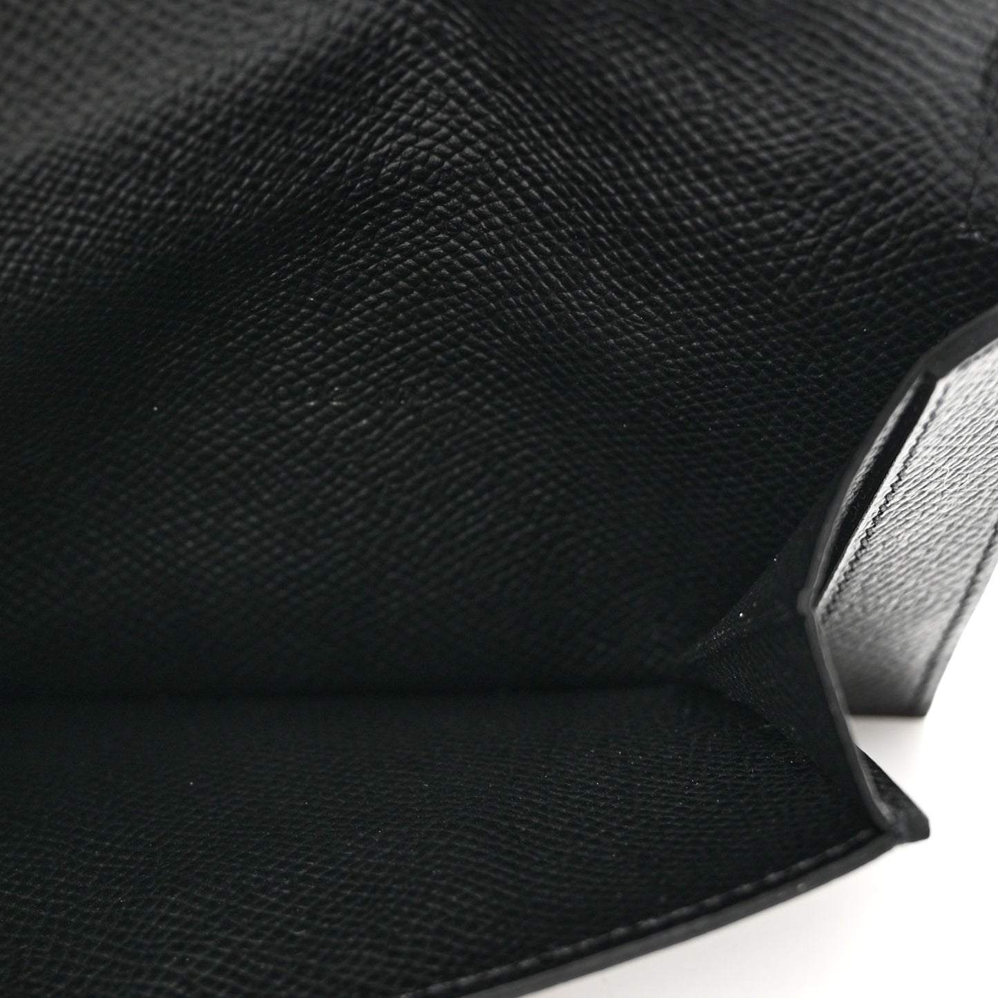 Epsom Kelly Pocket Compact Wallet Black