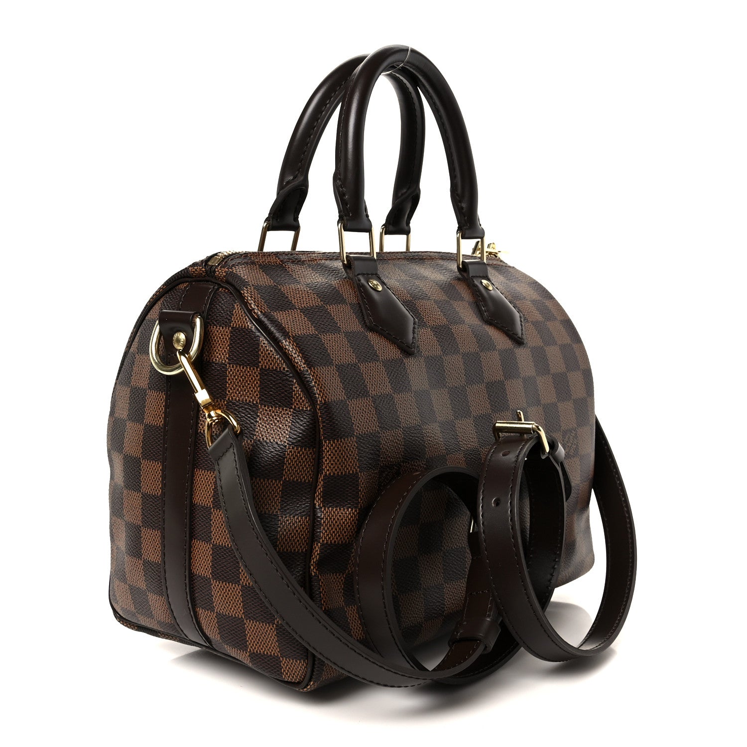 Louis Vuitton Damier Ebene Speedy Bandouliere 25 3 of 13