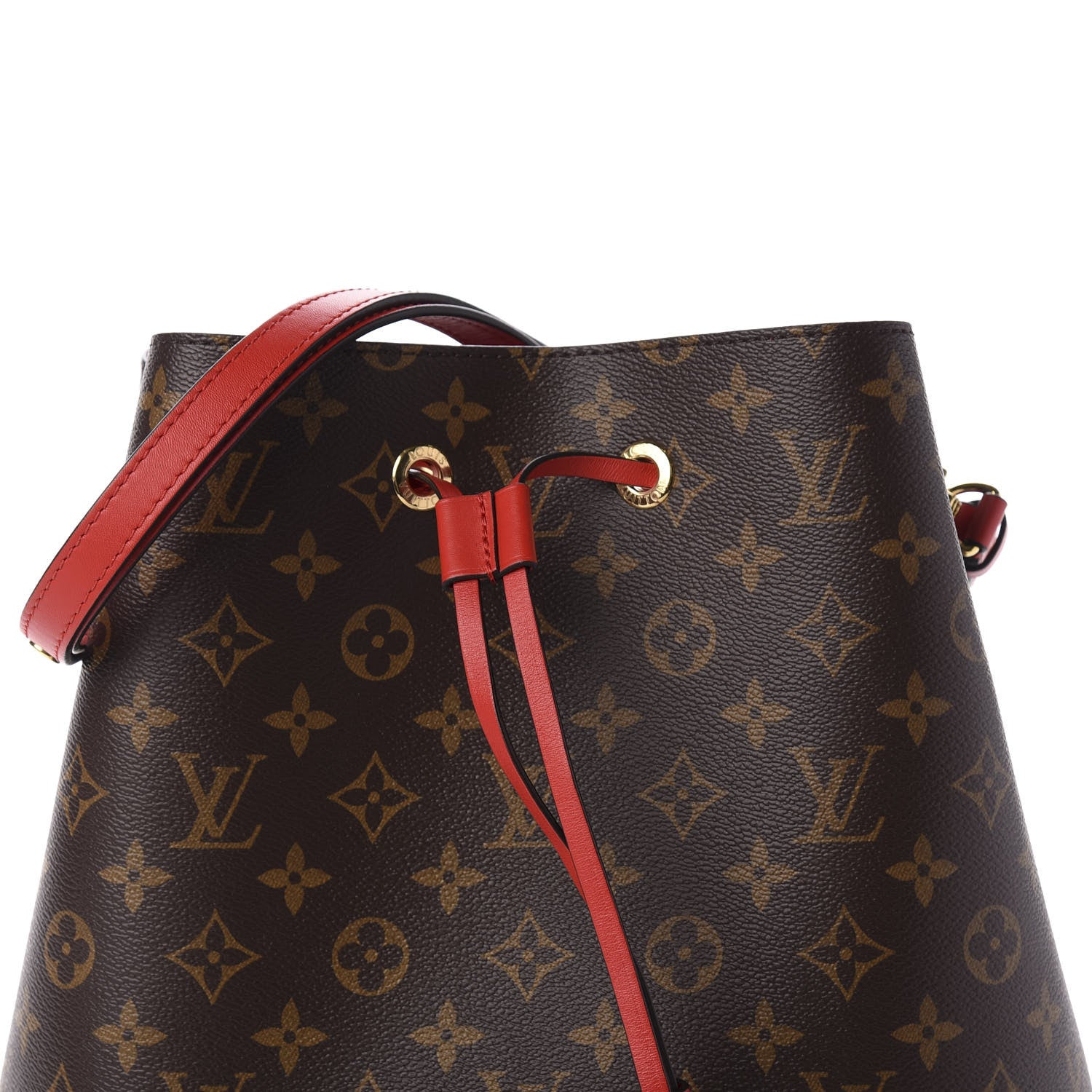 Louis Vuitton Monogram Neonoe MM Coquelicot 8 of 9