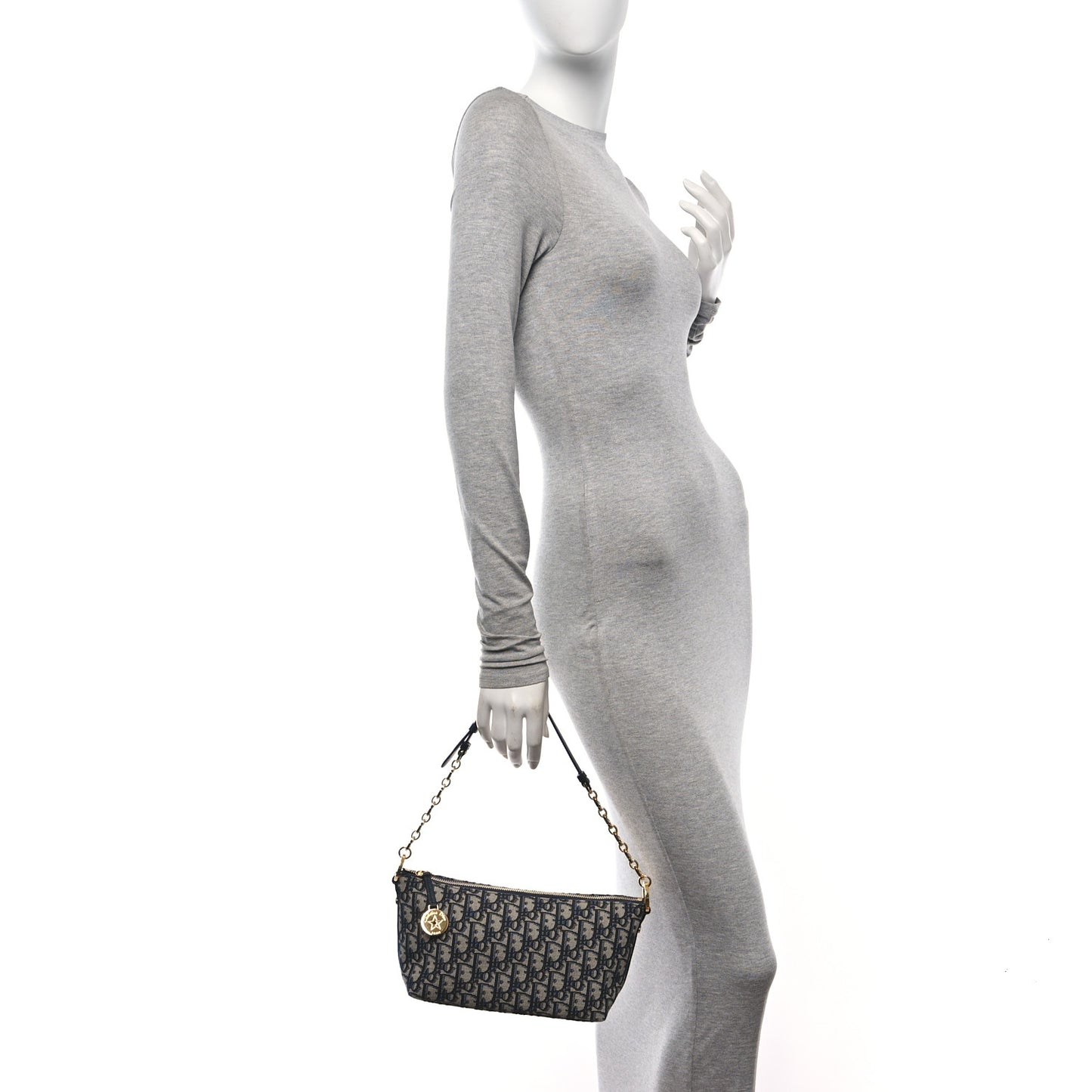 Oblique DiorStar Hobo Bag Blue