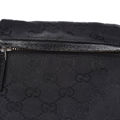 Gucci GG Monogram Double Pocket Belt Bag Black 8 of 9