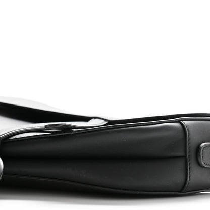 Christian Dior Ultra Matte Calfskin Saddle Bag Black 10 of 13