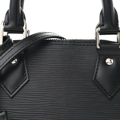 Louis Vuitton Epi Alma BB Black 7 of 9