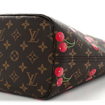 Louis Vuitton LV X TM Monogram Cerises Neverfull MM 9 of 12