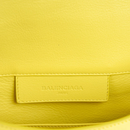 Balenciaga Veau Papier Mini Triple Crossbody Jaune Poussin 6 of 7