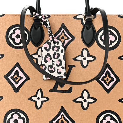 Louis Vuitton Monogram Giant Wild At Heart Onthego GM Arizona 7 of 9