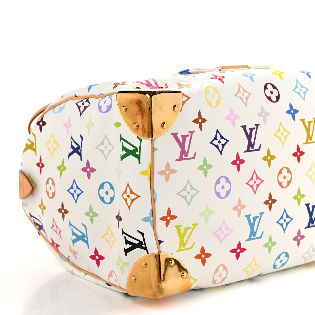 Monogram Multicolor Speedy 30 White