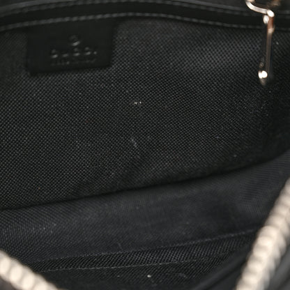 Gucci Soft GG Supreme Monogram Web Belt Bag Black Grey 12 of 15