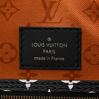 Louis Vuitton Monogram Giant Crafty Neverfull MM Creme Caramel 7 of 10