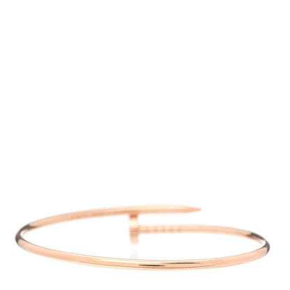 Cartier 18K Pink Gold Small Juste Un Clou Bracelet 16 3 of 4